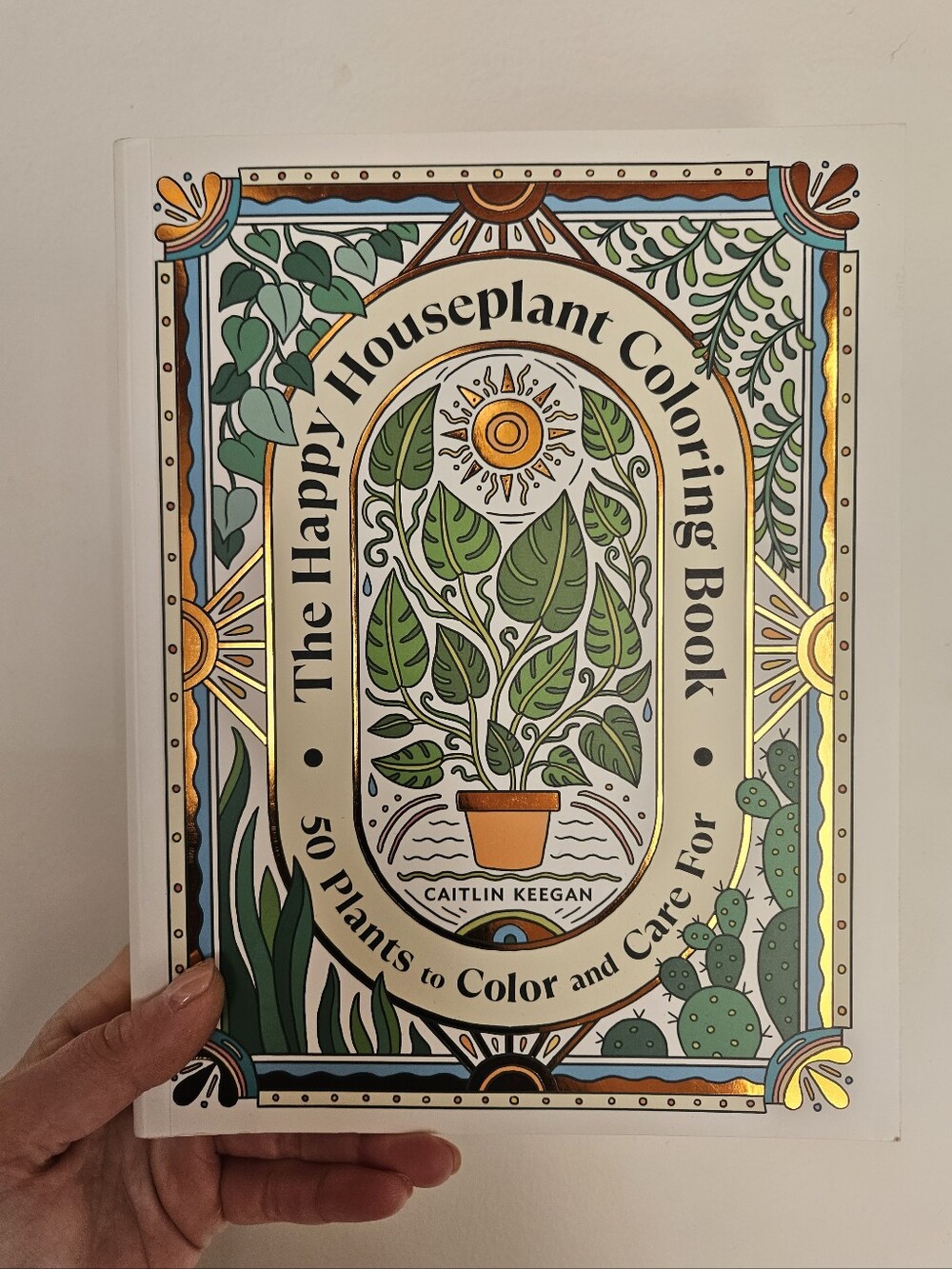 BOGO Books: The Happy Houseplant Coloring Book - 50 Plants to Color and Care For